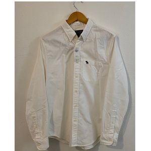 White Abercrombie Men shirt